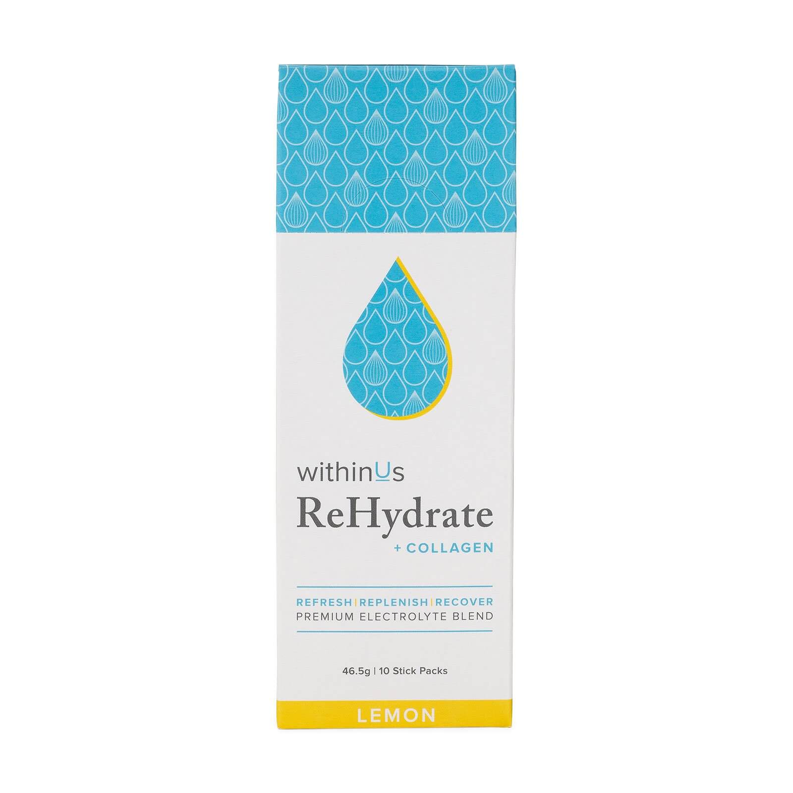 withinus rehydrate plus collagen stick packs